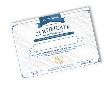 Certificate Printing
